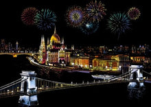 Load image into Gallery viewer, Scratch Art - Budapest