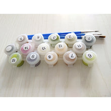 Load image into Gallery viewer, Frameless Paris Flower Street Landscape DIY Painting By Numbers