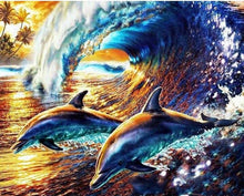 Load image into Gallery viewer, Wave Dolphins