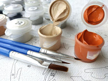 Load image into Gallery viewer, Colourful Giraffe DIY Paint By Numbers kit