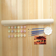 Load image into Gallery viewer, Elephants Landscape DIY Painting By Numbers