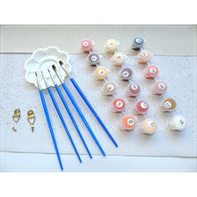 Load image into Gallery viewer, Elephants Landscape DIY Painting By Numbers