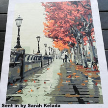 Load image into Gallery viewer, Autumn Street Landscape DIY Painting By Numebrs Kit
