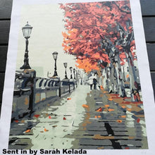 Load image into Gallery viewer, Autumn Street Landscape DIY Painting By Numebrs Kit