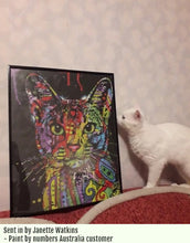Load image into Gallery viewer, Abstract Colourful Cat Animals
