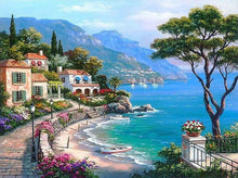 Load image into Gallery viewer, The Mediterranean Sea Seaside