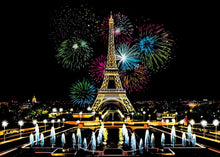 Load image into Gallery viewer, Scratch Art - Fireworks Paris

