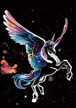 Load image into Gallery viewer, Scratch Art - Unicorn - Forrest Animals