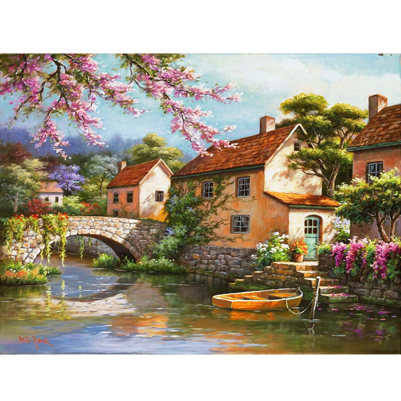 Countryside Landscape Diy Painting