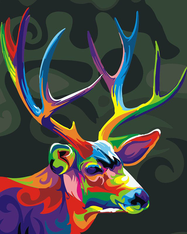 Colourful Deer