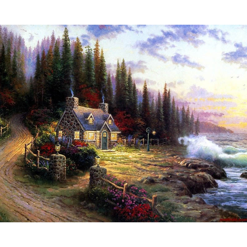 Fantasy Rural DIY Painting
