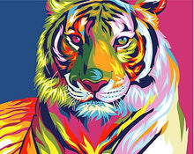 Load image into Gallery viewer, Colourful Tiger Animals
