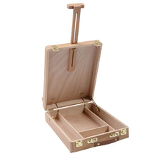 Load image into Gallery viewer, Wooden Easel &amp; Storage Case
