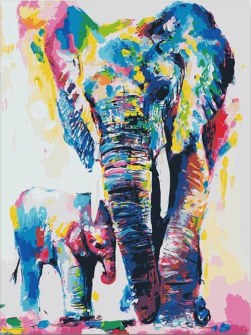 Abstract Elephants