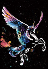 Load image into Gallery viewer, Scratch Art - Unicorn - Forrest Animals
